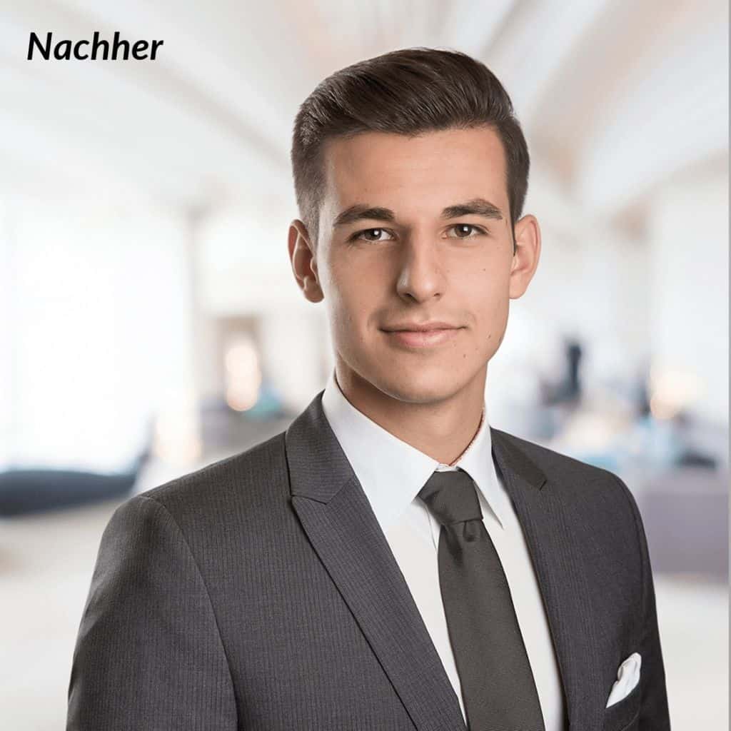 Bewerbungsfoto Hintergrund wechseln