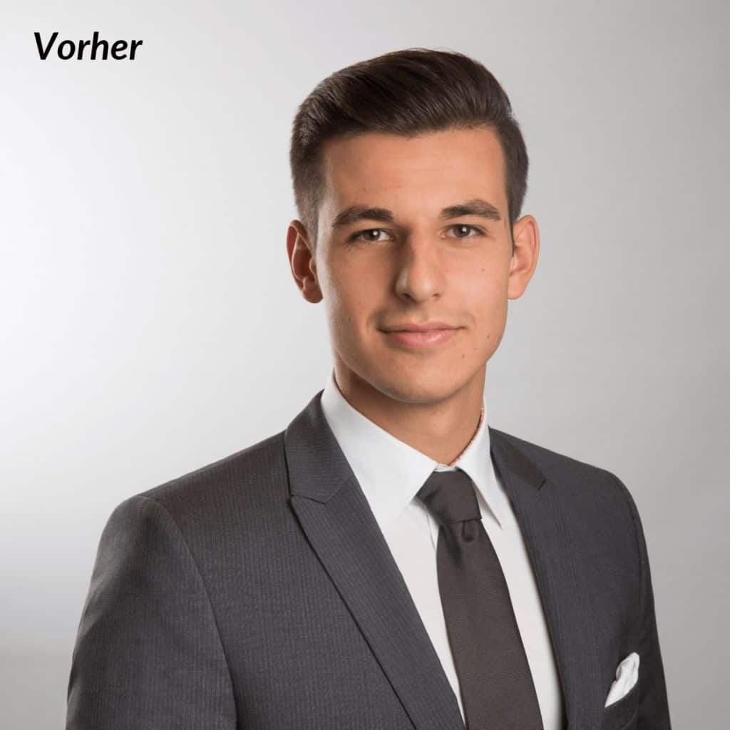 Bewerbungsfoto Hintergrund wechseln